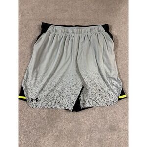 UA 9" Lg  SC30‎ Black Yellow Gray Graphic Ultra Performance Basketball Athletic